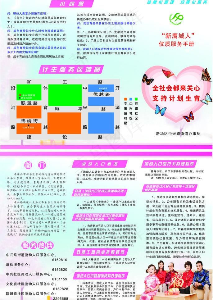 流动人口图片cdr矢量模版下载