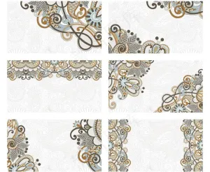 欧式花纹 古典花纹卡片图片