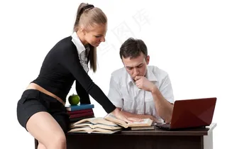 办公室人物图片