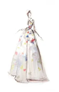 枫叶礼服设计图