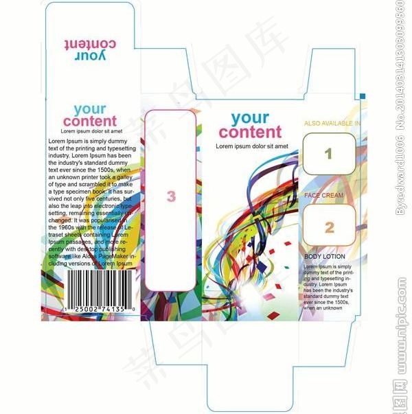 包装设计欧美花纹图片