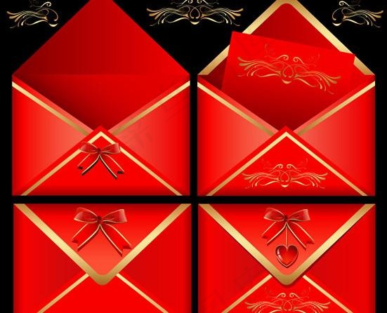 情人节矢量素材eps,ai矢量模版下载