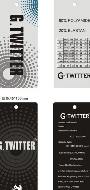 吊牌设计 服装吊牌图片