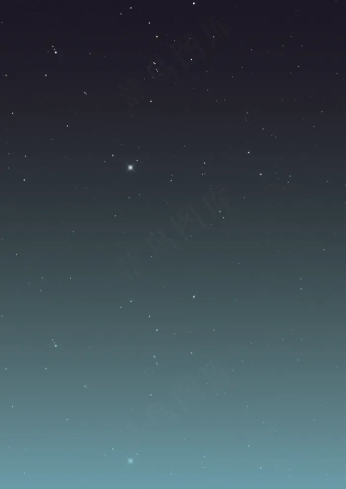 蓝色 星空 背景