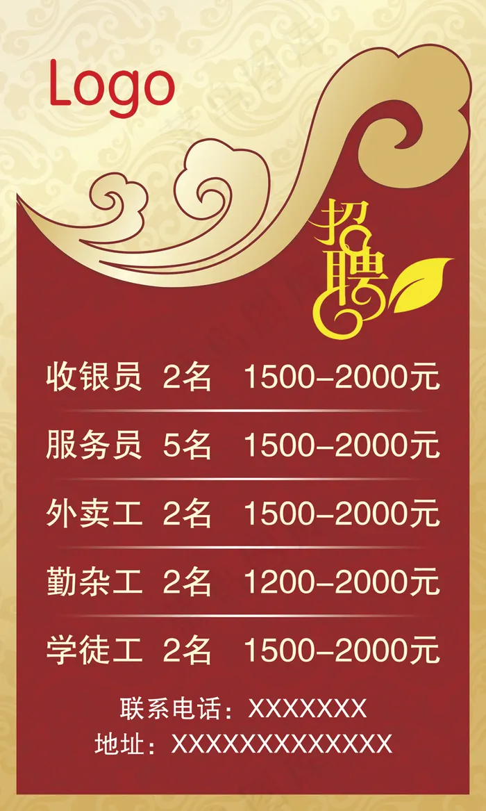 招聘(1890X3150(DPI:80))psd模版下载