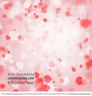 粉色背景矢量图