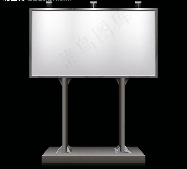 广告栏设置图片eps,ai矢量模版下载