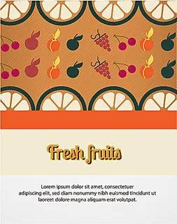 冷饮店菜单标识设计