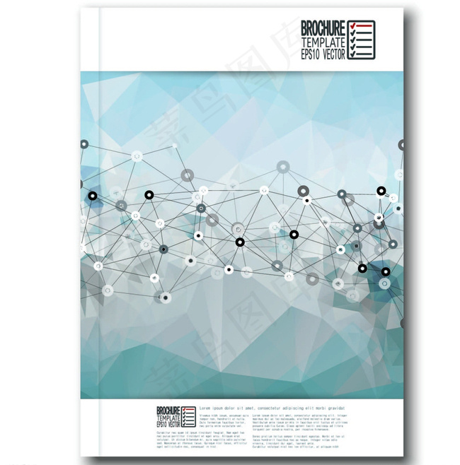 精美画册封面矢量图图片