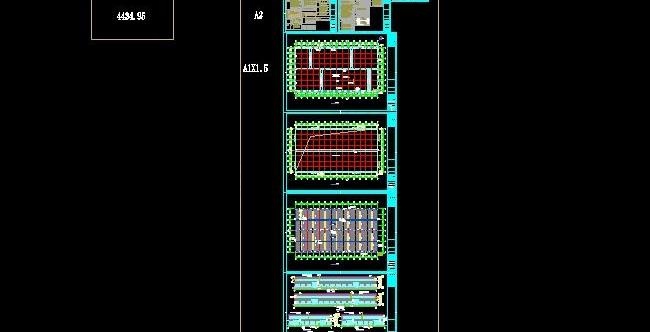 生产车间厂房建筑施工图