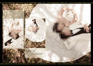 婚纱背景模板下载