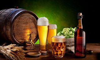 自酿啤酒展示图片