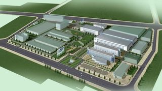 工业园厂区规划图