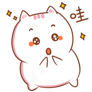 可爱卡通猫猫形象