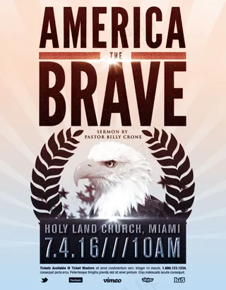 美国国庆独立日PSD分层素材