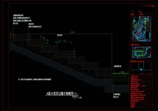 城市生态广场cad细部图