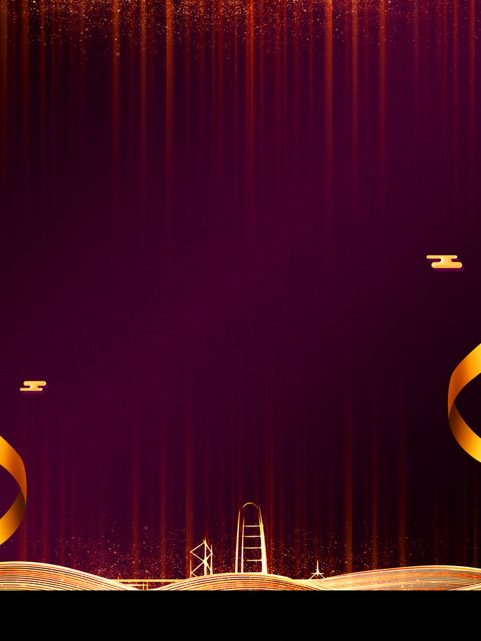 神秘大气紫色战报背景