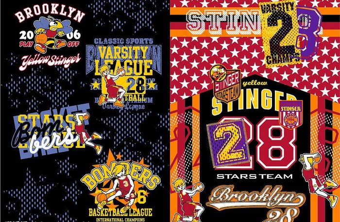 新潮服饰花纹50图片