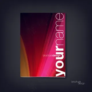 绚丽背景卡片矢量素材