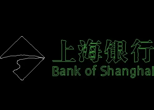 上海银行标志图块CAD饰物陈设图纸...