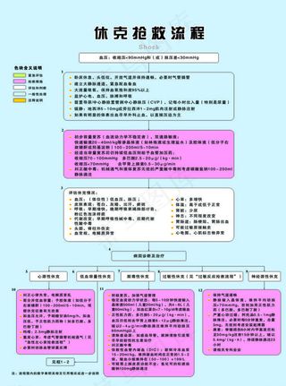 休克抢救流程图片