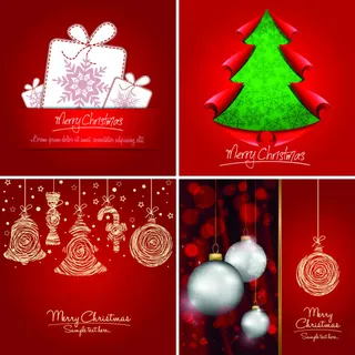 圣诞节装饰矢量素材