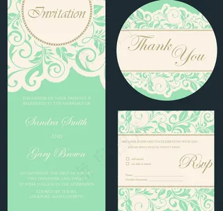 欧式花纹 卡片图片