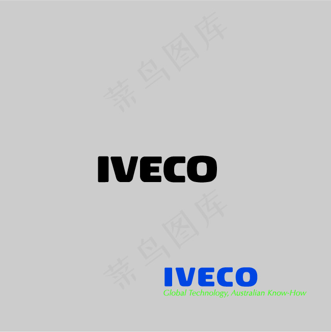 IVECO企业LOGOai矢量模版下载