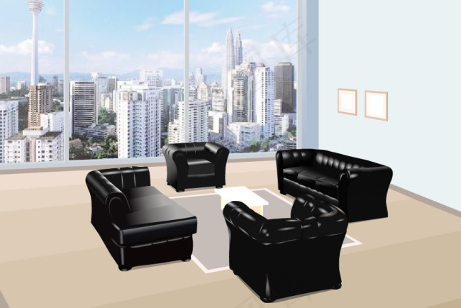 家具装饰行业全手绘场景flash动...