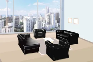 家具装饰行业全手绘场景flash动...