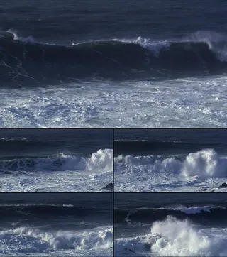 高清实拍海浪视频素材