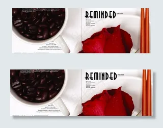 玫瑰咖啡 (注 背景图不分层)图片