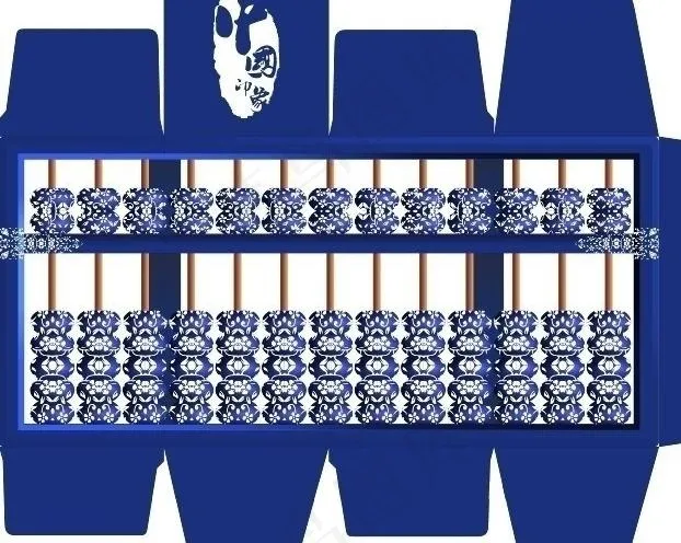 算盘包装图片cdr矢量模版下载