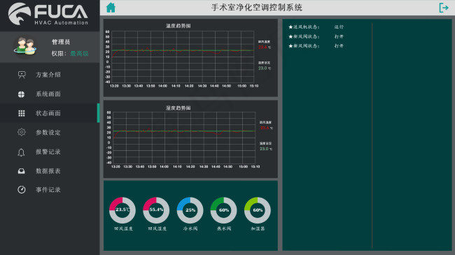 上位机软件界面