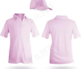 男士t恤和帽子图片