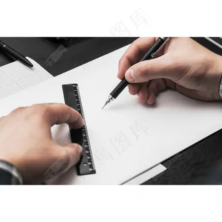 手绘场景宣传单样机