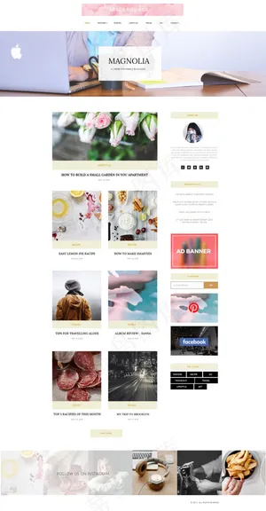 旅游网站页面设计系列