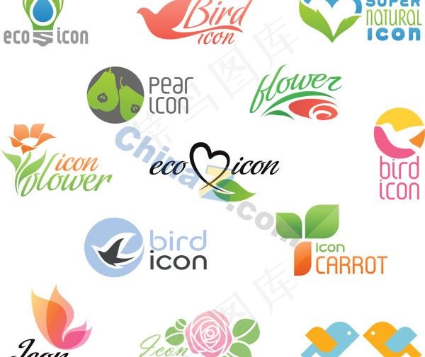 创意标志设计矢量素材