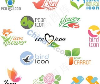 创意标志设计矢量素材