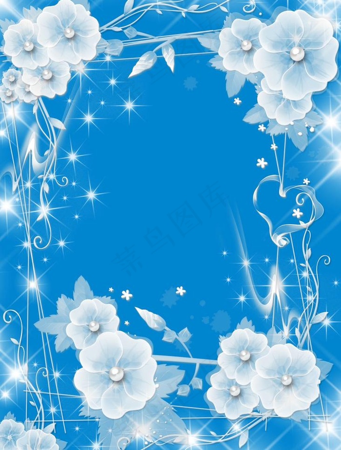 梦幻背景相框图片