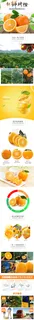 小清新天猫橙子详情页水果详情