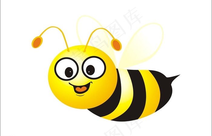 蜜蜂矢量图片