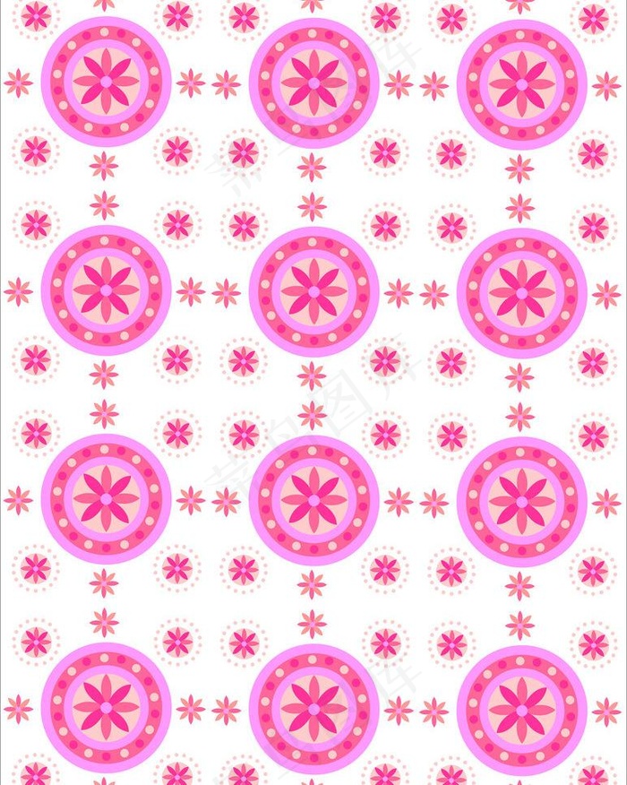 彩色图案 彩色花圈图片