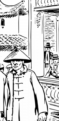 中国人的矢量图像