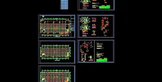 三层厂房给排水设计（有水泵房）