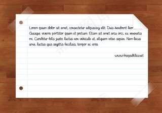 信纸类折纸素材