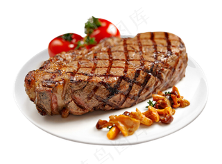 美味西餐厅西餐牛排牛肉png免扣设...