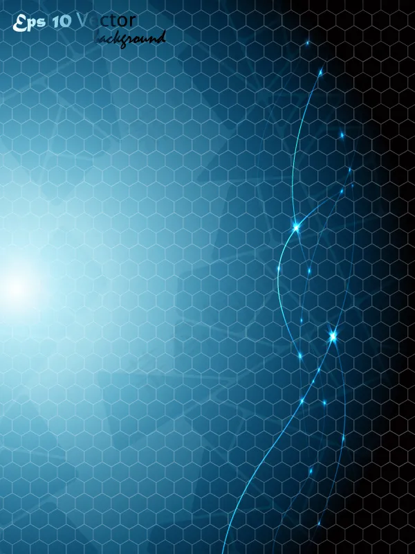 蓝色线条背景矢量图下载eps,ai矢量模版下载