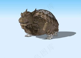 石龟3D模型