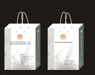 建筑行业手提袋设计图片